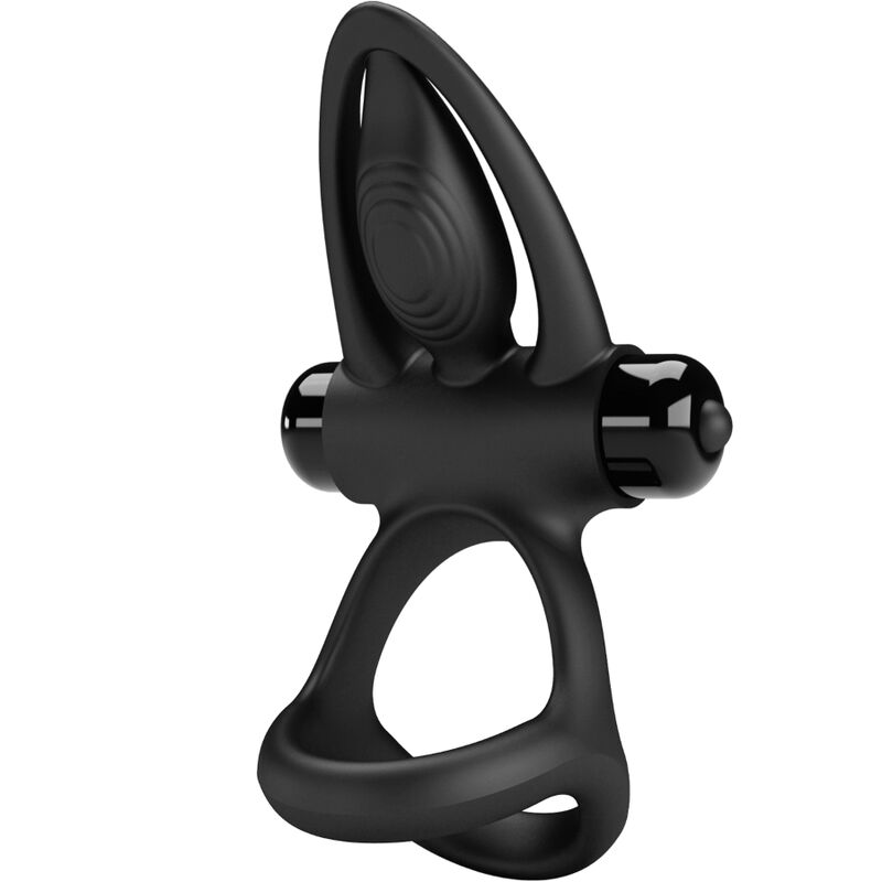 PRETTY LOVE - VIBRATING RING 10 VIBRATIONS BLACK SILICONE - Foto 1 PRETTY LOVE - VIBRATING RING 10 VIBRATIONS BLACK SILICONE - sexbliss - Foto 1