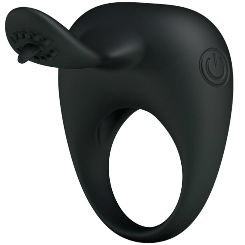 PRETTY LOVE - VIBRATING RING WITH TONGUE - Foto 1 PRETTY LOVE - VIBRATING RING WITH TONGUE - sexbliss - Foto 1