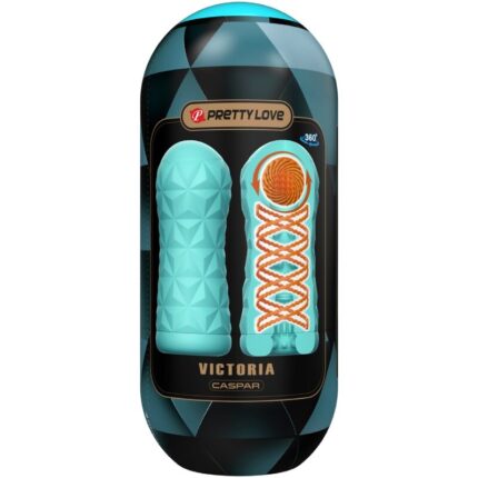 PRETTY LOVE - VICTORIA CASPAR MASTURBATOR AQUA GREEN - sexbliss - Foto 1