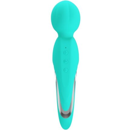 PRETTY LOVE - WALTER VIBRATOR WAND AQUA GREEN - sexbliss - Foto 1