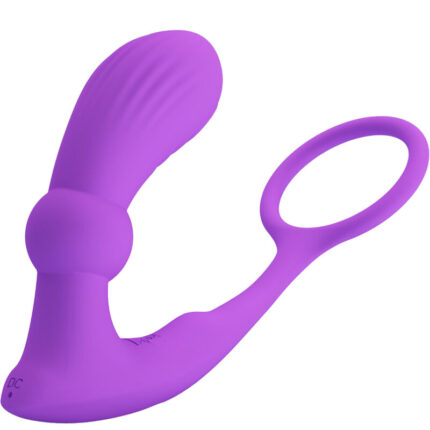 PRETTY LOVE - WARREN VIOLET ANAL RING & VIBRATOR - sexbliss - Foto 1