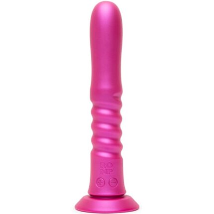 ROMP - JIGGLE UP AND DOWN VIBRATOR WITH PINK SUCTION CUP - sexbliss - Foto 1