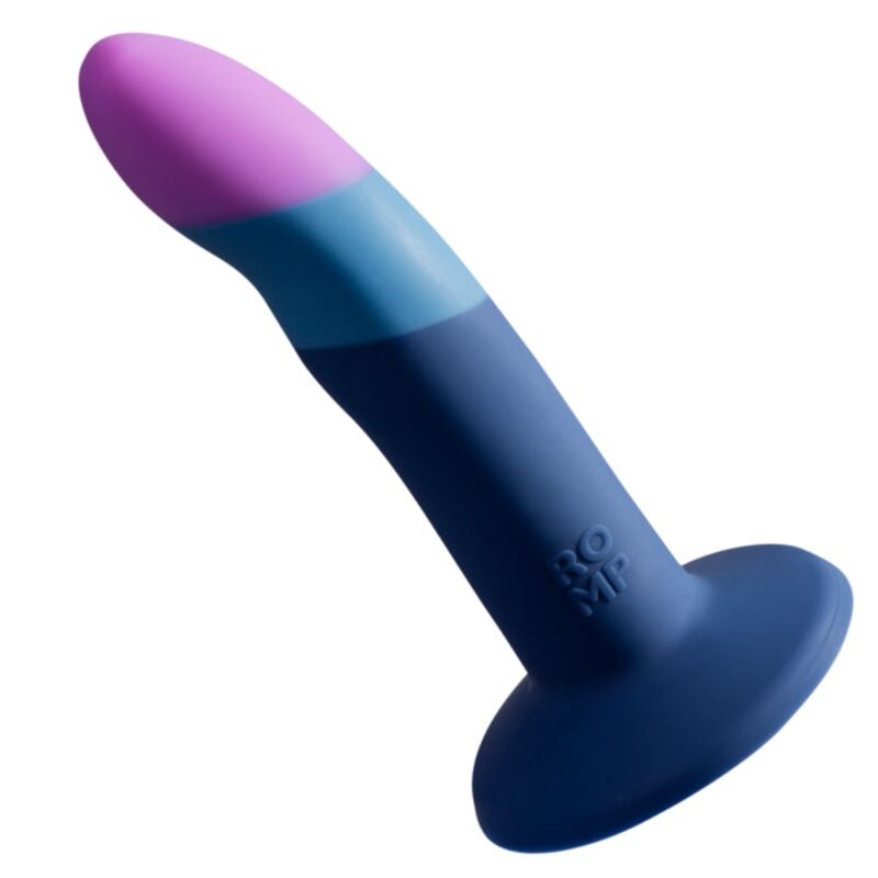 ROMP - PICCOLO SILICONE DILDO WITH TRICOLOR SUCTION CUP 14 CM - Foto 1 ROMP - PICCOLO SILICONE DILDO WITH TRICOLOR SUCTION CUP 14 CM - sexbliss - Foto 1