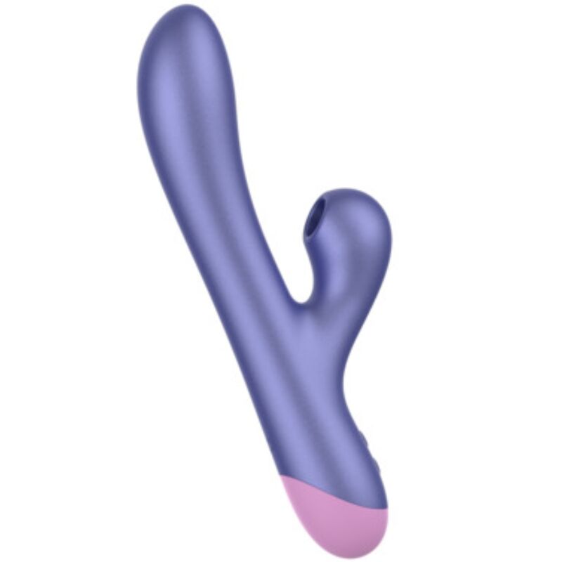 ROMP - PULSE RABBIT DUAL G-SPOT VIBRATOR ELECTRIC BLUE - Foto 1 ROMP - PULSE RABBIT DUAL G-SPOT VIBRATOR ELECTRIC BLUE - sexbliss - Foto 1