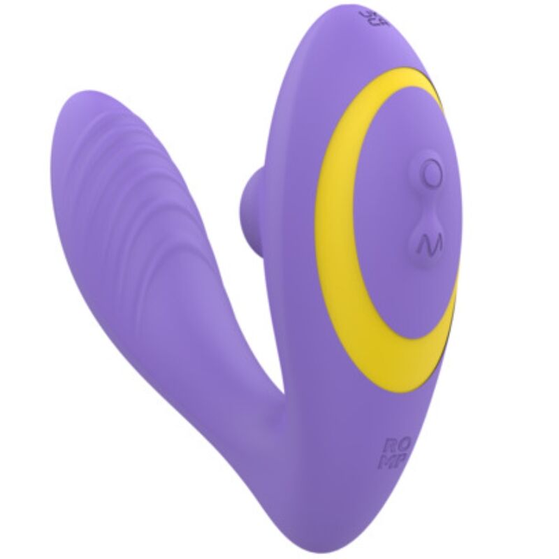 ROMP - REVERB G-SPOT STIMULATOR AND CLITORAL SUCTION DEVICE PURPLE - Foto 1 ROMP - REVERB G-SPOT STIMULATOR AND CLITORAL SUCTION DEVICE PURPLE - sexbliss - Foto 1