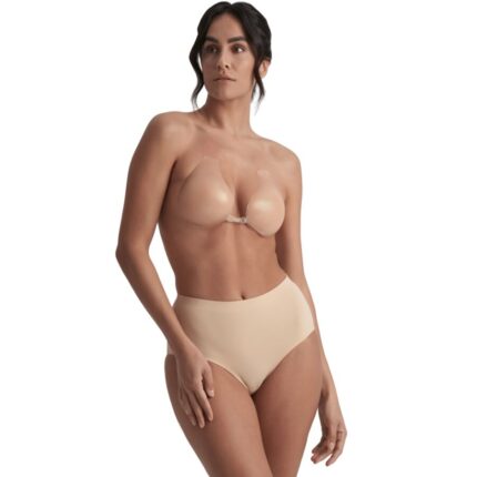 BYE-BRA - SILICONE CUPS BEIGE CUP D - sexbliss - Foto 1