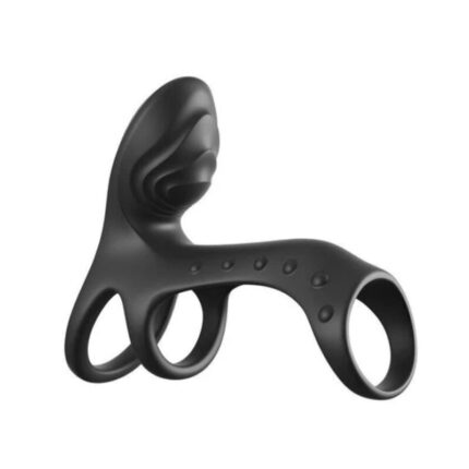 FANTASY C-RINGZ - ULTIMATE COUPLES CAGE PRO VIBRATING COCK RING 19.5 CM - sexbliss - Foto 1