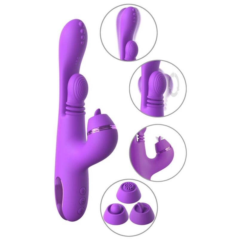 FANTASY FOR HER - INTIMOTION PULSE PRO VIBE RABBIT VIBRATOR PURPLE - Foto 1 FANTASY FOR HER - INTIMOTION PULSE PRO VIBE RABBIT VIBRATOR PURPLE - sexbliss - Foto 1