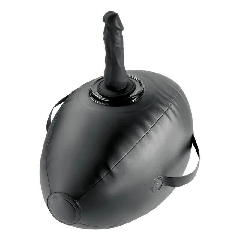 FETISH FANTASY SERIES - BODY DOCK INFLATABLE LOVE BALL WITH DILDO BLACK 41.9 CM - Foto 1 FETISH FANTASY SERIES - BODY DOCK INFLATABLE LOVE BALL WITH DILDO BLACK 41.9 CM - sexbliss - Foto 1