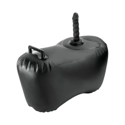 FETISH FANTASY SERIES - BODY DOCK INFLATABLE LOVE SEAT WITH DILDO 69.2 CM BLACK - sexbliss - Foto 1