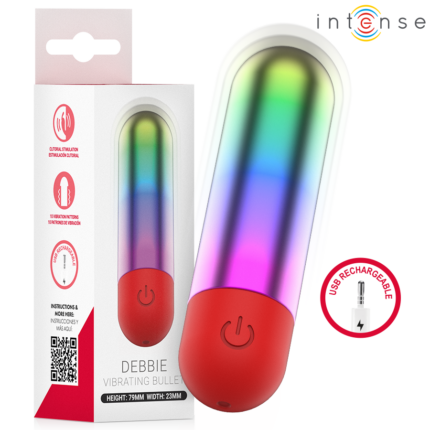 INTENSE - DEBBIE RAINBOW CLITORIS VIBRATING BULLET - sexbliss - Foto 1