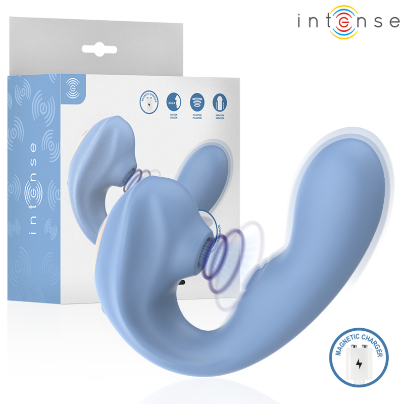 INTENSE - GINA MULTIFUNCTION CLITORAL STIMULATOR BLUE - Foto 1 INTENSE - GINA MULTIFUNCTION CLITORAL STIMULATOR BLUE - sexbliss - Foto 1