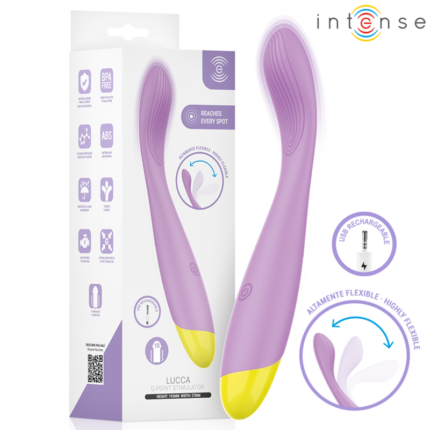 INTENSE - LUCCA FLEXIBLE USB RECHARGEABLE G-POINT STIMULATOR - sexbliss - Foto 1