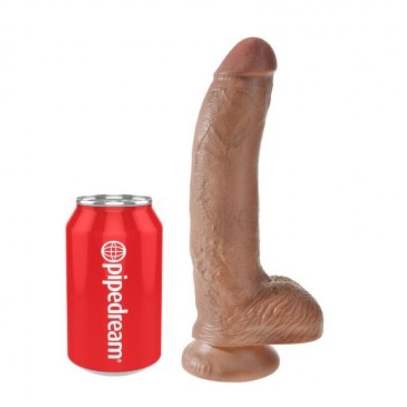 KING COCK - REALISTIC DILDO WITH BALLS 22.8 CM - Foto 1 KING COCK - REALISTIC DILDO WITH BALLS 22.8 CM - sexbliss - Foto 1