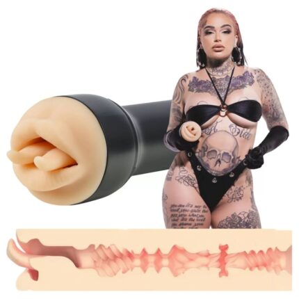 KIROO - RAVEN MOUTH REALISTIC VIPER TONGUE MASTURBATOR - sexbliss - Foto 1