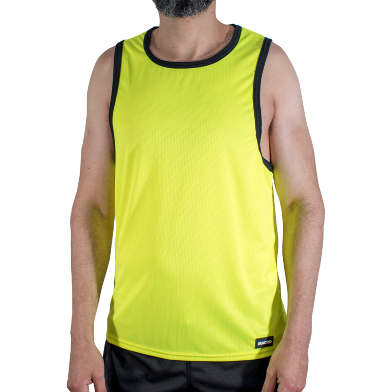 MACHO - CMV001 YELLOW GYM T-SHIRT S/M - Foto 1 MACHO - CMV001 YELLOW GYM T-SHIRT S/M - sexbliss - Foto 1