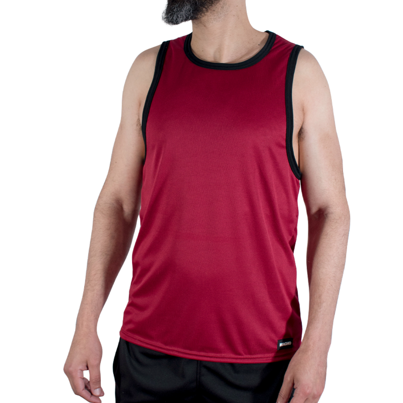 MACHO - CMV003 MAROON GYM T-SHIRT L/XL - Foto 1 MACHO - CMV003 MAROON GYM T-SHIRT L/XL - sexbliss - Foto 1
