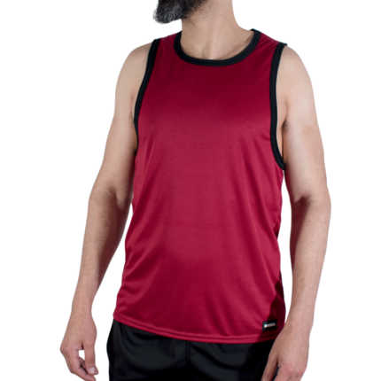 MACHO - CMV003 MAROON GYM T-SHIRT S/M - sexbliss - Foto 1