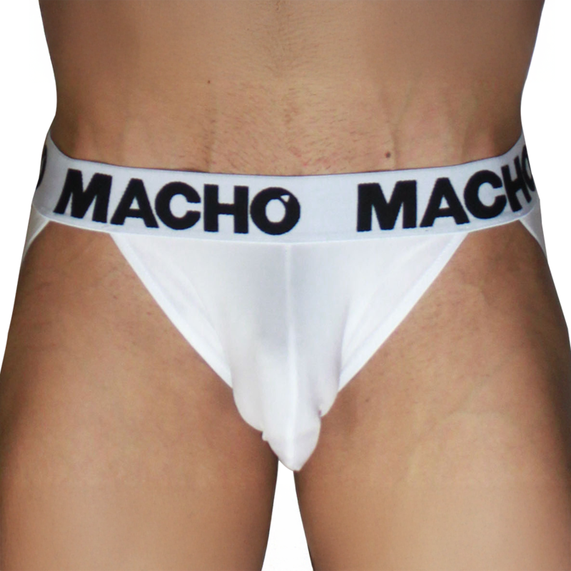 MACHO - MX29BL JOCK WHITE + WHITE M - Foto 1 MACHO - MX29BL JOCK WHITE + WHITE M - sexbliss - Foto 1