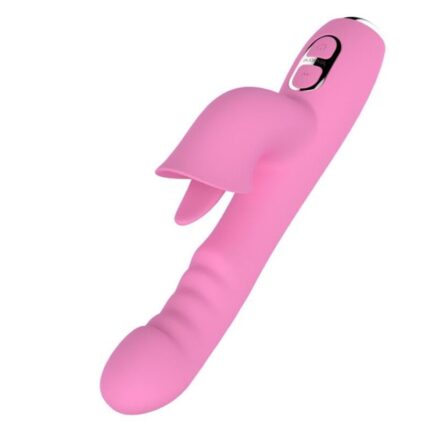 NALONE - T-MAY RABBIT VIBRATOR WITH PUSH AND OSCILLATING MOTION - sexbliss - Foto 1