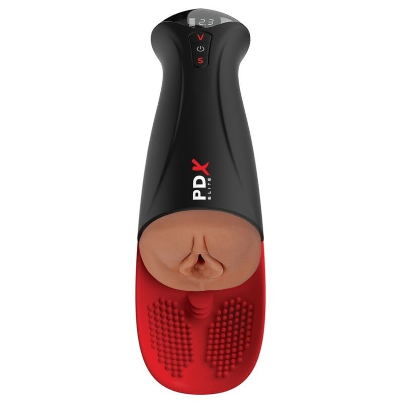 PDX ELITE - FAP-O-MATIC PRO XL AUTOMATIC VIBRATING STROKER BROWN 34.9 CM - Foto 1 PDX ELITE - FAP-O-MATIC PRO XL AUTOMATIC VIBRATING STROKER BROWN 34.9 CM - sexbliss - Foto 1