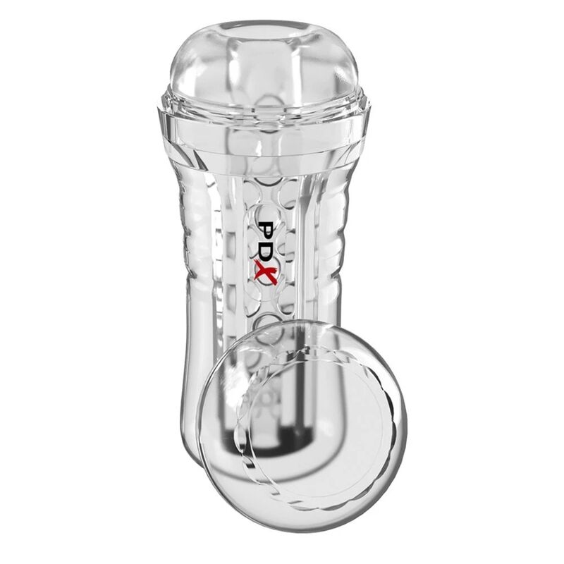 PDX ELITE - VIEWTUBE PLUS SEE-THRU EZ-GRIP TRANSPARENT STROKER 21 CM - Foto 1 PDX ELITE - VIEWTUBE PLUS SEE-THRU EZ-GRIP TRANSPARENT STROKER 21 CM - sexbliss - Foto 1