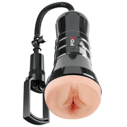 PDX EXTREME - WET PUSSIES SUPER SUCKER XXL LIGHT VAGINA STROKER WITH SUCTION 27.3 CM - sexbliss - Foto 1