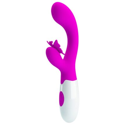 PRETTY LOVE - BUTTERFLY KISS 30 FUNCTION RABBIT VIBRATOR PURPLE - sexbliss - Foto 1