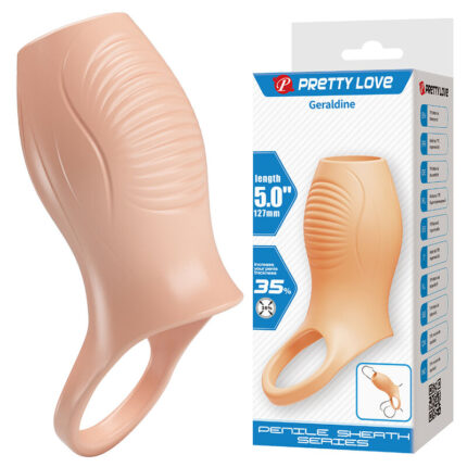 PRETTY LOVE - GERALDINE THICKENING PENIS SHEATH - sexbliss - Foto 1
