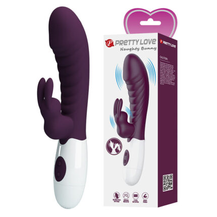 PRETTY LOVE - NAUGHTY BUNNY 30 FUNCTION RABBIT VIBRATOR PURPLE - sexbliss - Foto 1