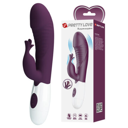 PRETTY LOVE - ROGUE MUSE 30 FUNCTION RABBIT VIBRATOR PURPLE - sexbliss - Foto 1