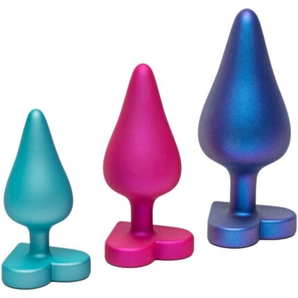 ROMP - LUSTER ANAL TRAINING KIT S/M/L WITH HEART-SHAPED BASE - sexbliss - Foto 1