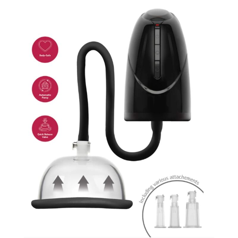 SHE.E.O - AUTOMATIC VACUUM PUMP FOR VAGINA AND CLITORIS BLACK - Foto 1 SHE.E.O - AUTOMATIC VACUUM PUMP FOR VAGINA AND CLITORIS BLACK - sexbliss - Foto 1