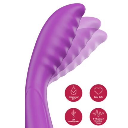 SHE.E.O - PURPLE G-SPOT TAPPING VIBRATOR - sexbliss - Foto 1