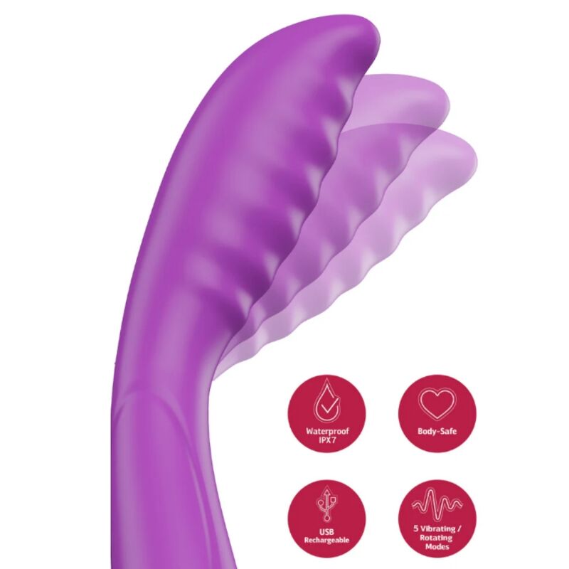 SHE.E.O - PURPLE G-SPOT TAPPING VIBRATOR - Foto 1 SHE.E.O - PURPLE G-SPOT TAPPING VIBRATOR - sexbliss - Foto 1