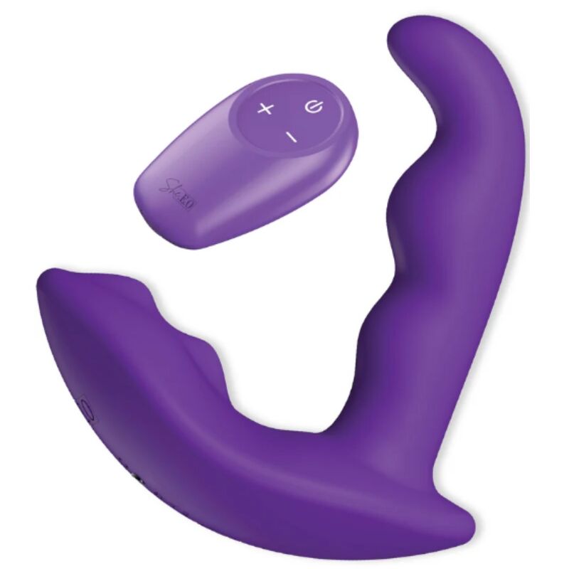 SHE.E.O - ROTATING VIBRATING ANAL STIMULATOR WITH REMOTE CONTROL - PURPLE - Foto 1 SHE.E.O - ROTATING VIBRATING ANAL STIMULATOR WITH REMOTE CONTROL - PURPLE - sexbliss - Foto 1