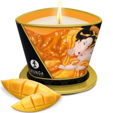 SHUNGA - MASSAGE CANDLE MANGO 170 ML - sexbliss - Foto 1