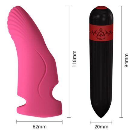 ARMONY - AURORA VIBRATOR FINGER FUCHSIA - sexbliss - Foto 1