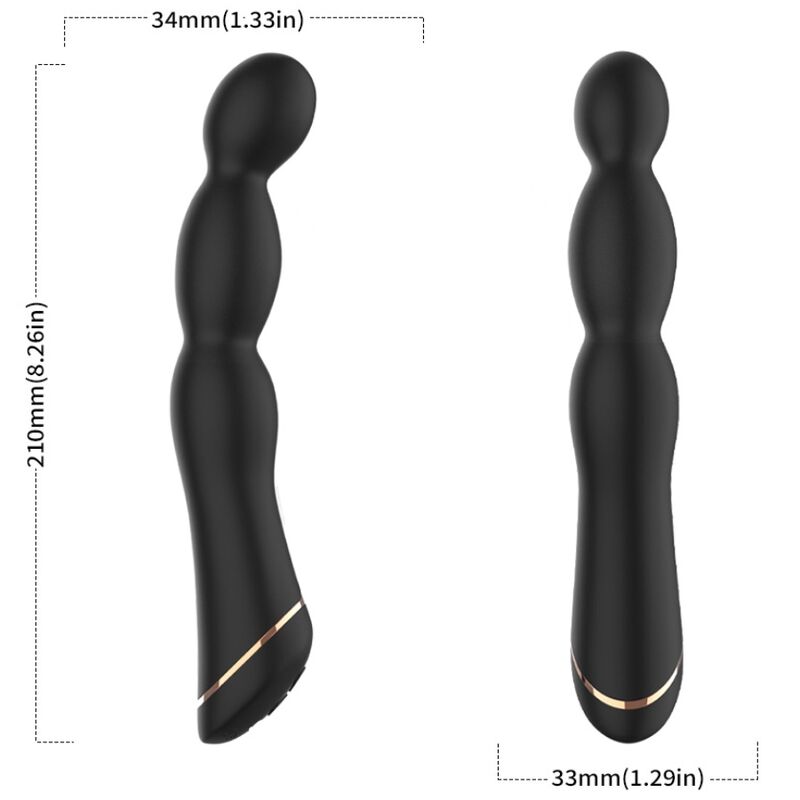 ARMONY - BAMBU VIBRATOR ADJUSTABLE BLACK - Foto 1 ARMONY - BAMBU VIBRATOR ADJUSTABLE BLACK - sexbliss - Foto 1