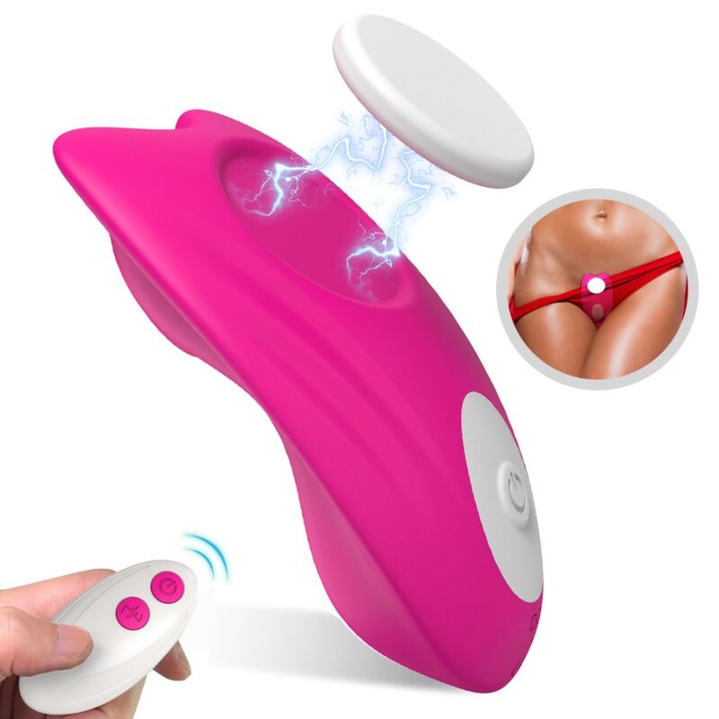 ARMONY - BUTTERFLY WEARABLE PANTIES VIBRATOR REMOTE CONTROL PINK - Foto 1 ARMONY - BUTTERFLY WEARABLE PANTIES VIBRATOR REMOTE CONTROL PINK - sexbliss - Foto 1
