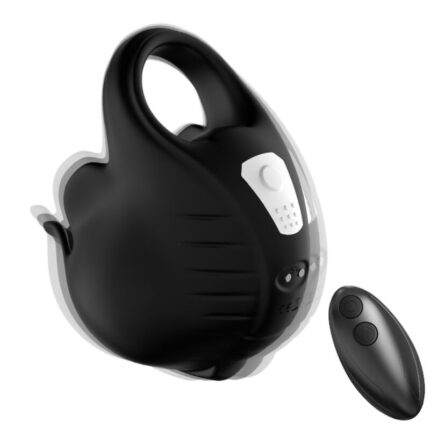 ARMONY - CUPPING VIBRATOR RING REMOTE CONTROL BLACK - sexbliss - Foto 1