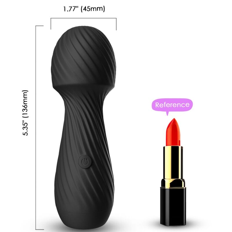 ARMONY - DAZZLE MASSAGER & VIBRATOR SMALL BLACK - Foto 1 ARMONY - DAZZLE MASSAGER & VIBRATOR SMALL BLACK - sexbliss - Foto 1
