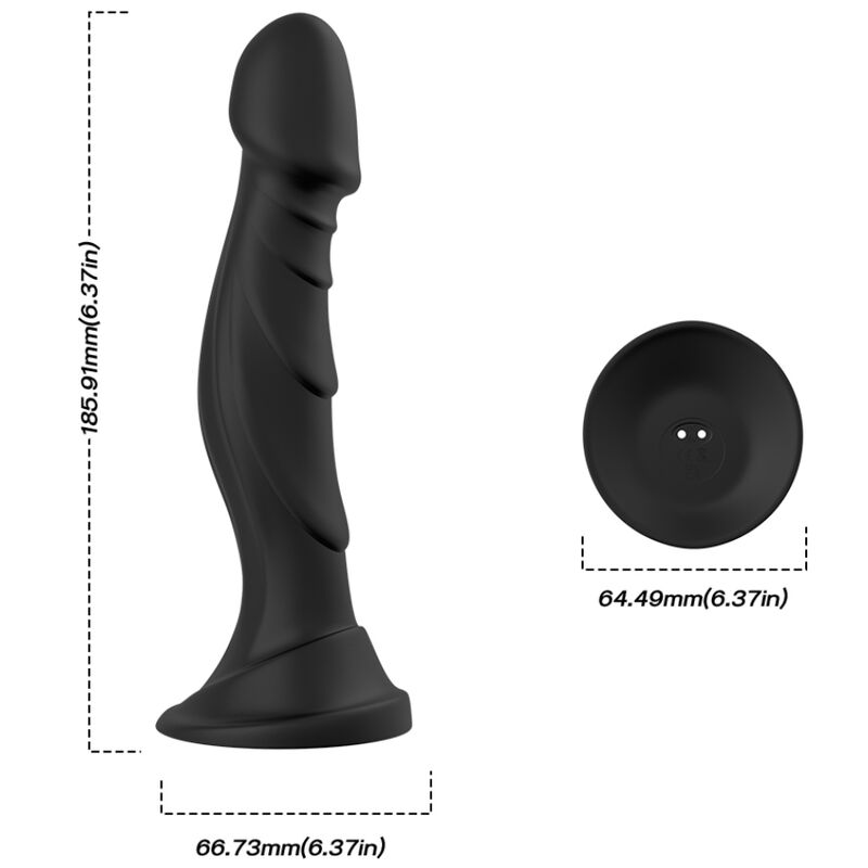 ARMONY - DILDO VIBRATOR & ANAL PLUG REMOTE CONTROL BLACK - Foto 1 ARMONY - DILDO VIBRATOR & ANAL PLUG REMOTE CONTROL BLACK - sexbliss - Foto 1