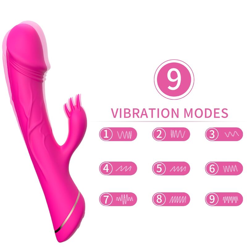 ARMONY - DILDO VIBRATOR RABBIT SILICONE FUCHSIA - Foto 1 ARMONY - DILDO VIBRATOR RABBIT SILICONE FUCHSIA - sexbliss - Foto 1