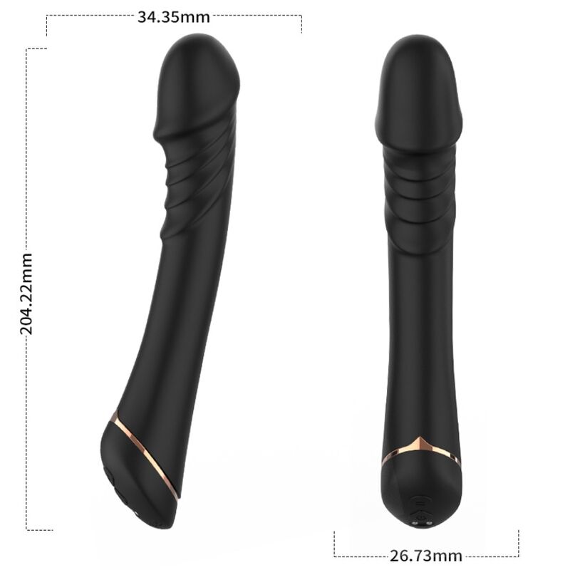 ARMONY - DILDO VIBRATOR SILICONE BLACK - Foto 1 ARMONY - DILDO VIBRATOR SILICONE BLACK - sexbliss - Foto 1