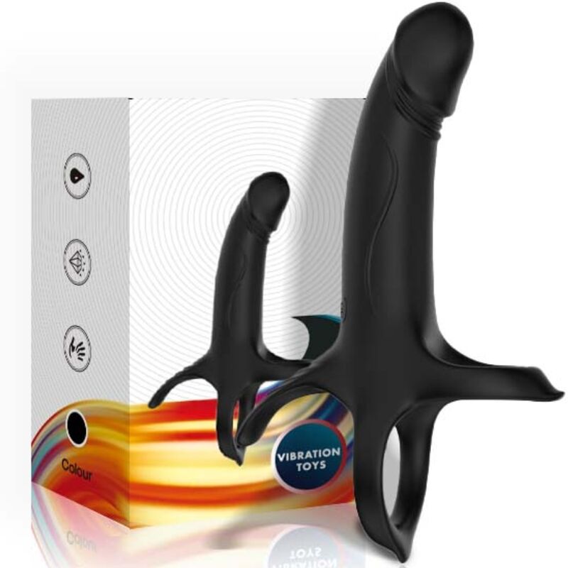 ARMONY - DILDO WITH RING & VIBRATOR BLACK - Foto 1 ARMONY - DILDO WITH RING & VIBRATOR BLACK - sexbliss - Foto 1