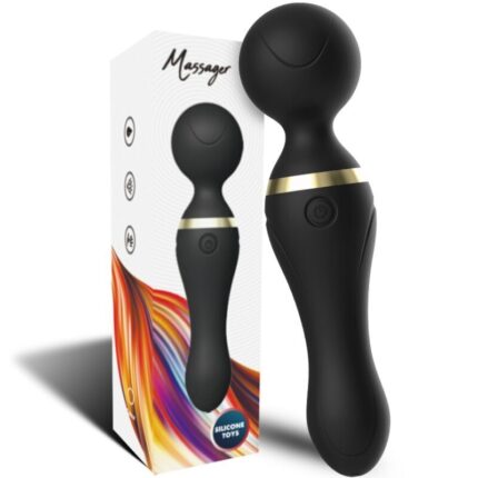 ARMONY - FREEZA MASSAGER & VIBRATOR SUPER FLEXIBLE HEAD BLACK - sexbliss - Foto 1