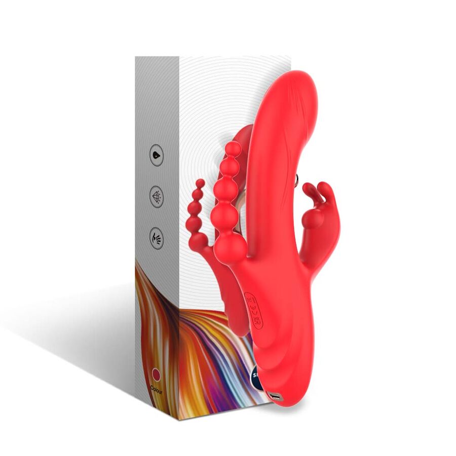 ARMONY - G-SPOT AND CLITORIS STIMULATOR VIBRATOR RED - Foto 1 ARMONY - G-SPOT AND CLITORIS STIMULATOR VIBRATOR RED - sexbliss - Foto 1