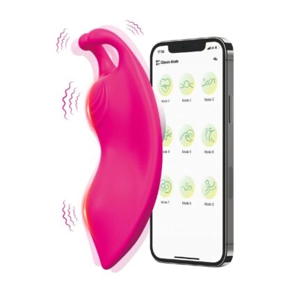 ARMONY - HONEYBEE WEARABLE PANTIES VIBRATOR G-SPOT FUCHSIA - FREE APP - sexbliss - Foto 1