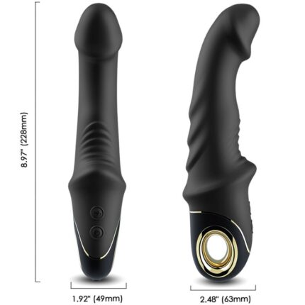 ARMONY - JOYBLADE DILDO VIBRATOR ROTATOR BLACK - sexbliss - Foto 1